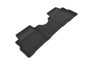 Kia Soul Floor Mats - Rear - 3D MAXpider - KAGU Series - Black - `11-`13